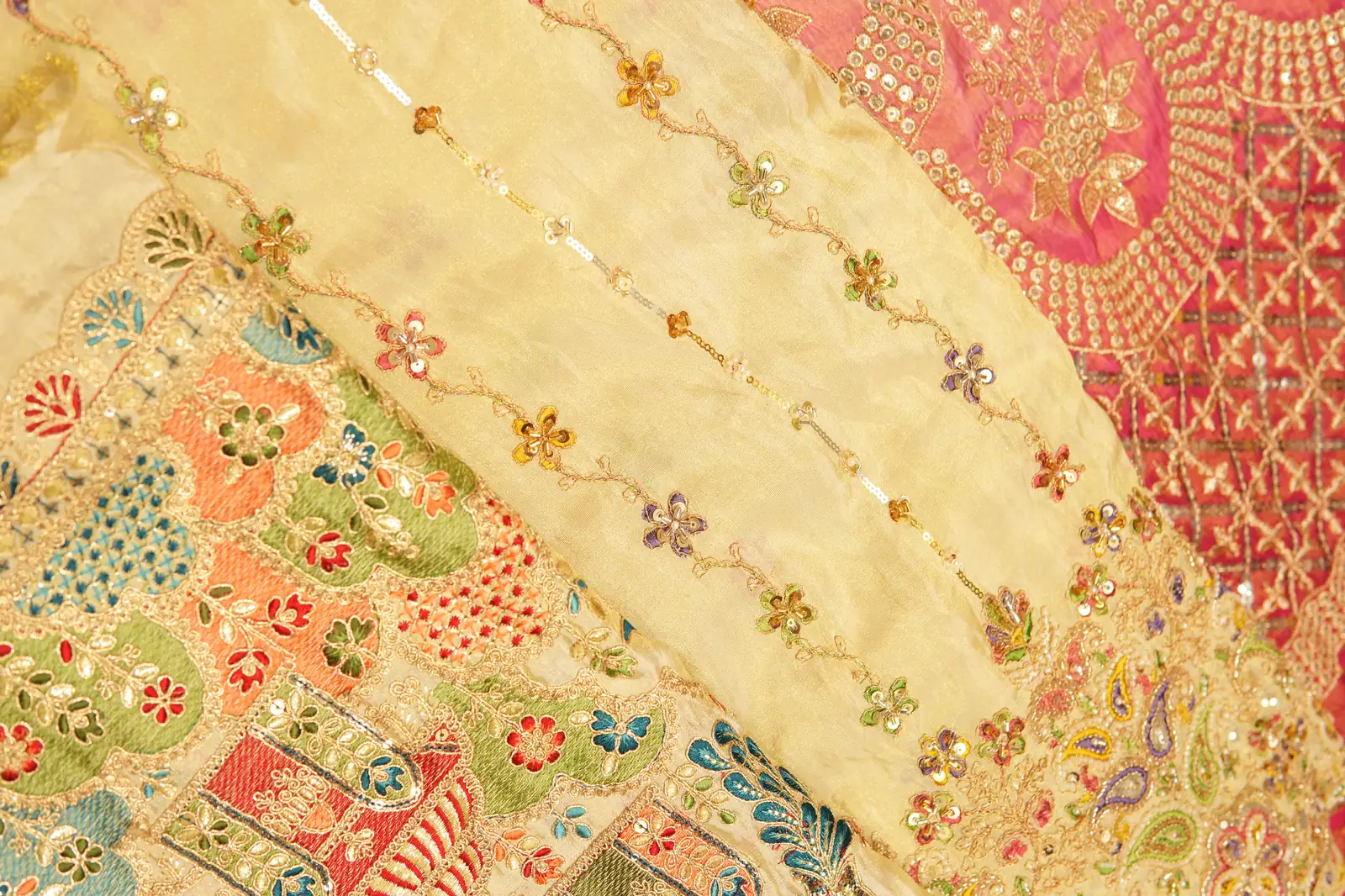 Embroidery Fabrics detail 5